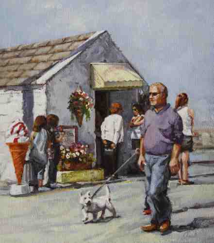 Walking the dog , Skerries