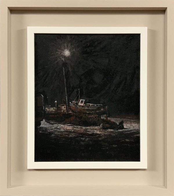 Inis-Oirr-Harbour-by-night-paul-darcy