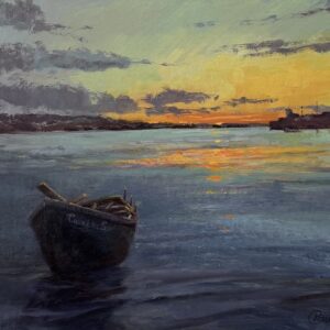 Currach na Sceirí, Skerries, by artist Paul D'Arcy