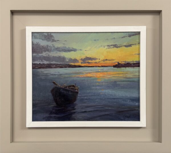 Currach na Sceirí, Skerries, by artist Paul D'Arcy