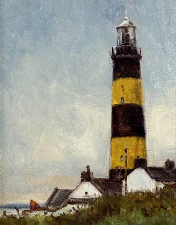 Saint Johns lighthouse County Down by artist Paul D'Arcy