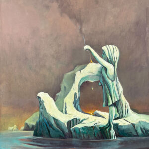 Little girl iceberg by artist Paul D'Arcy